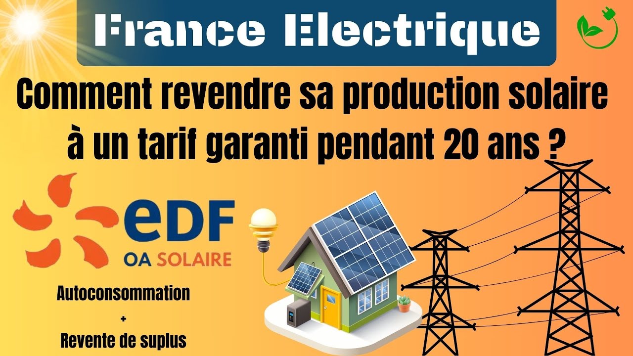 découvrez comment revendre vos panneaux photovoltaïques edf facilement et efficacement. profitez de conseils pratiques, des étapes clés et d'informations sur le marché pour maximiser la valeur de votre investissement en énergie solaire.